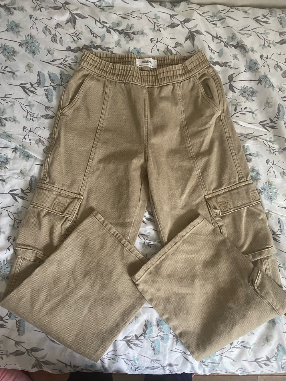 Ardene Casual Elastic Waist Shorts - Khaki